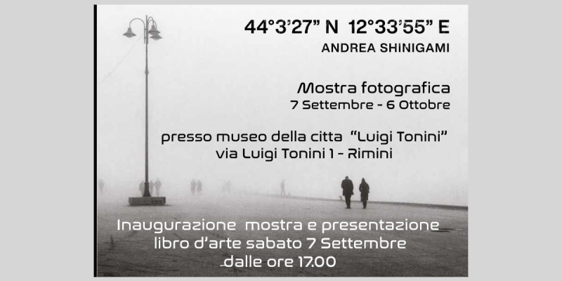 mostra Andrea Shinigami44°3’27”N 12°33’55