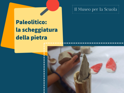 paleolitico scheggiatura della pietra